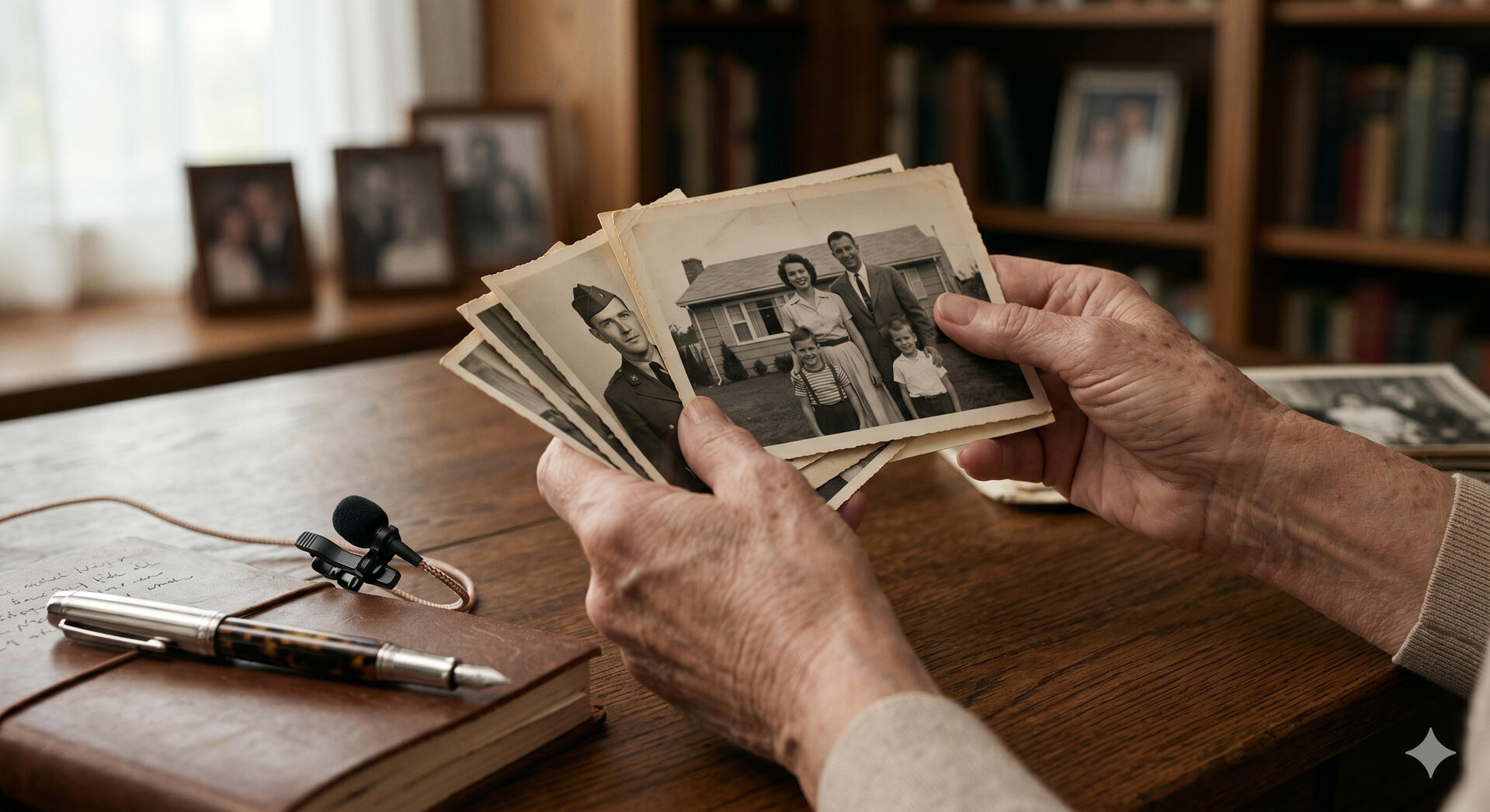 Minden Legacy - Private Family Documentary & Video Memoir Services Preserve your family history with high-end, cinematic video memoirs. Professional sit-down interviews, archival photo integration, and absolute confidentiality.